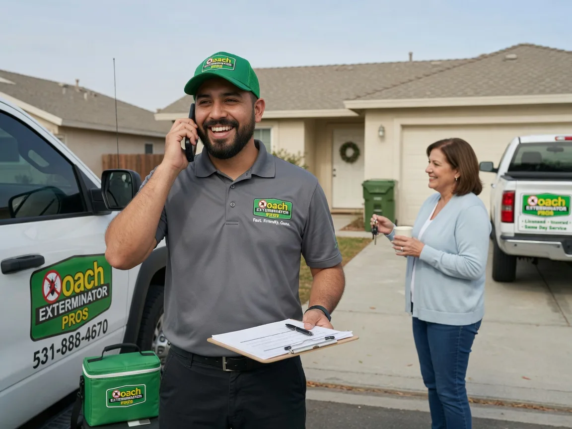 Pest Control Roach Exterminator Nova, OH FAQs